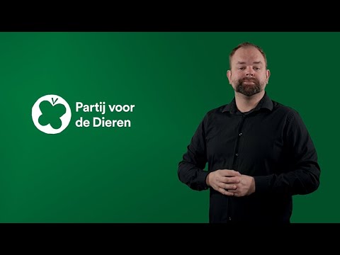 Still uit een verkiezingsprogramma van Partij voor de Dieren in NGT